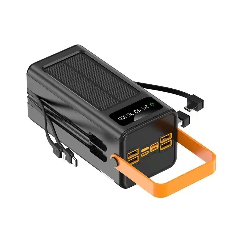 80000mAh Solar Power Bank 120W - огляд і ціна Usb Charger Dynamo