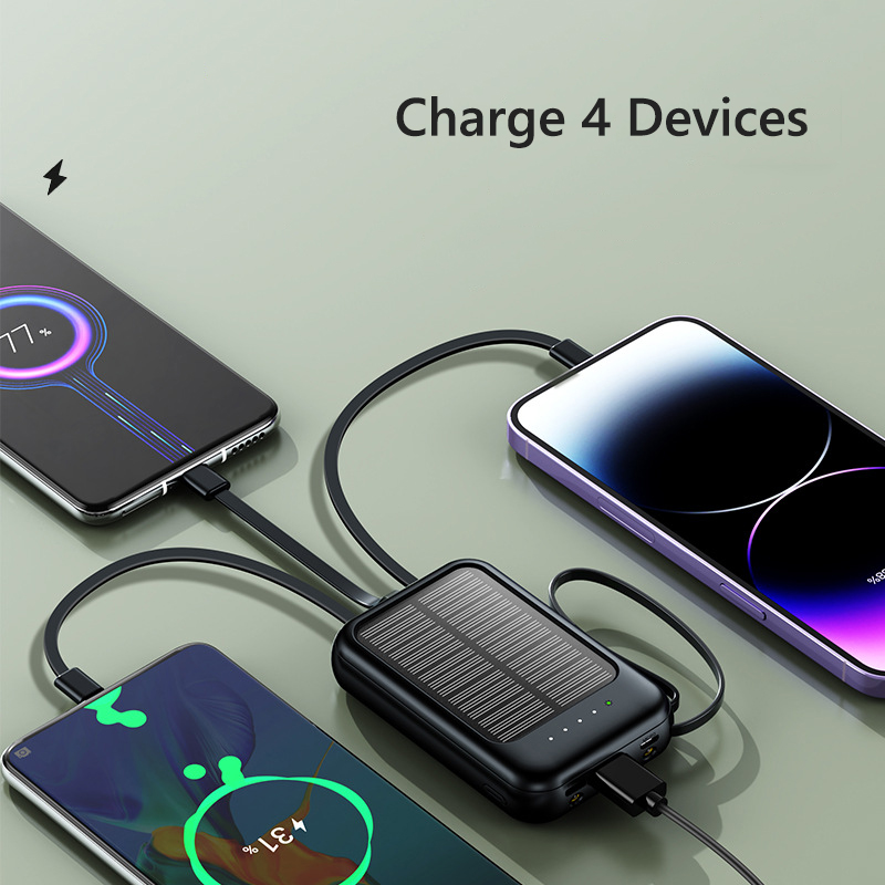 50000mAh Solar Power Bank Buil - огляд і ціна Usb Charger Dynamo