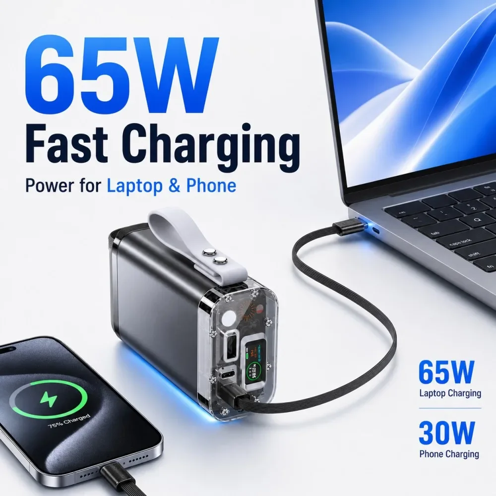 Vyvylabs 30000mAh Power Bank 6 - огляд і ціна Usb Charger Dynamo