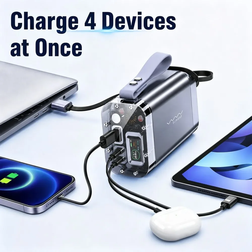 Vyvylabs 30000mAh Power Bank 6 - огляд і ціна Usb Charger Dynamo
