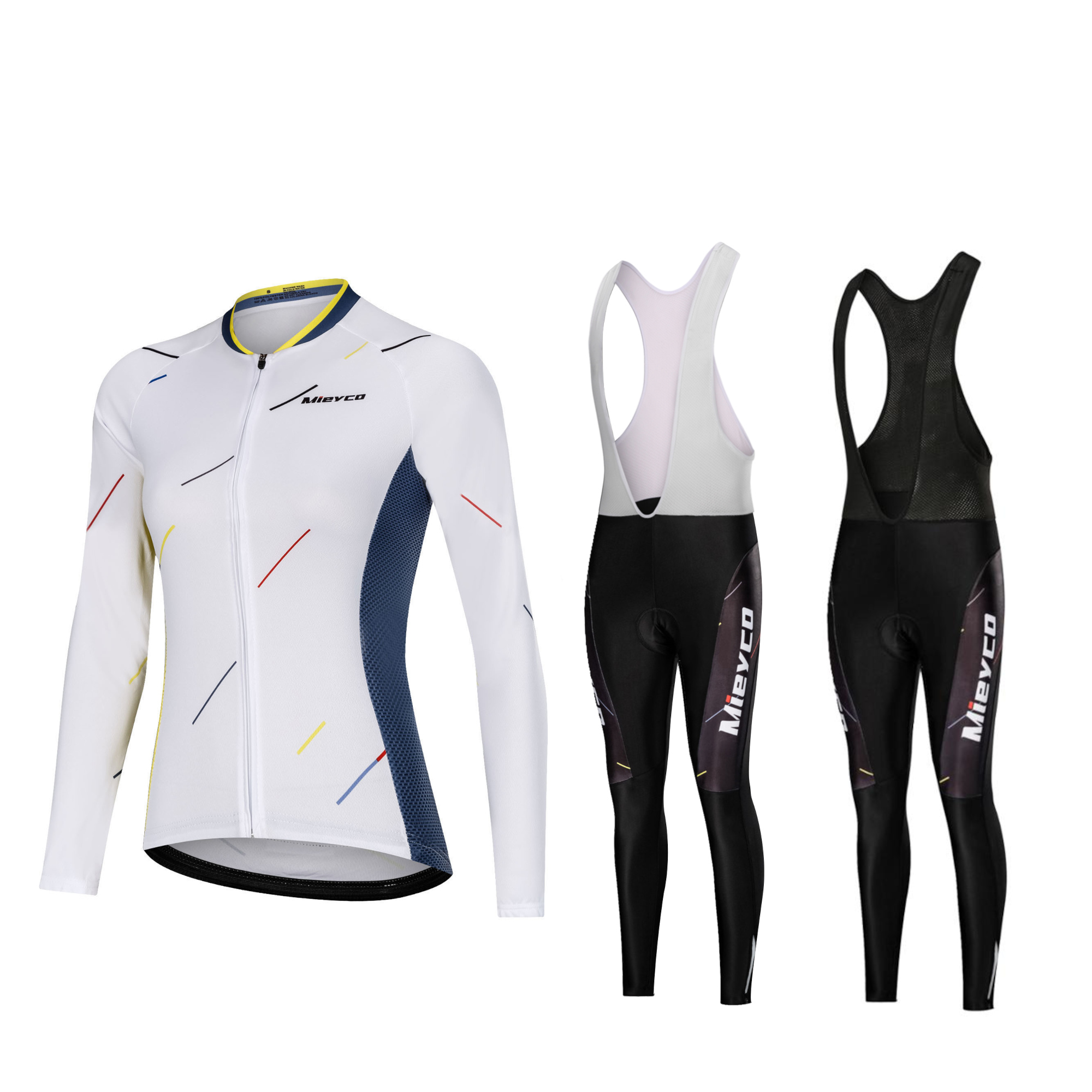 White With Colorful Stripes Wo - огляд і ціна Cycling Commute Training